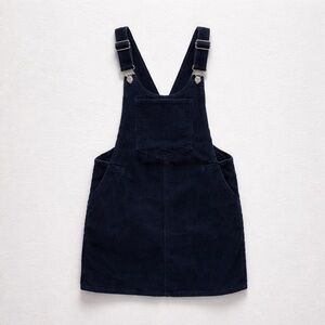 Zara Navy Blue Corduroy Overalls XS